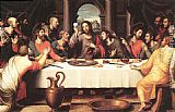 Supper Canvas Paintings - The Last Supper